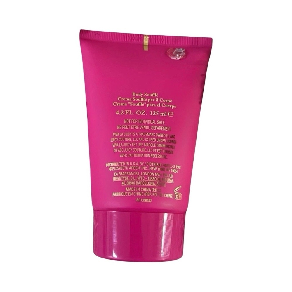 Juicy Couture Viva La Juicy Body Souffle, 4.2 Fl Oz, **New and Sealed** - Picture 4 of 6